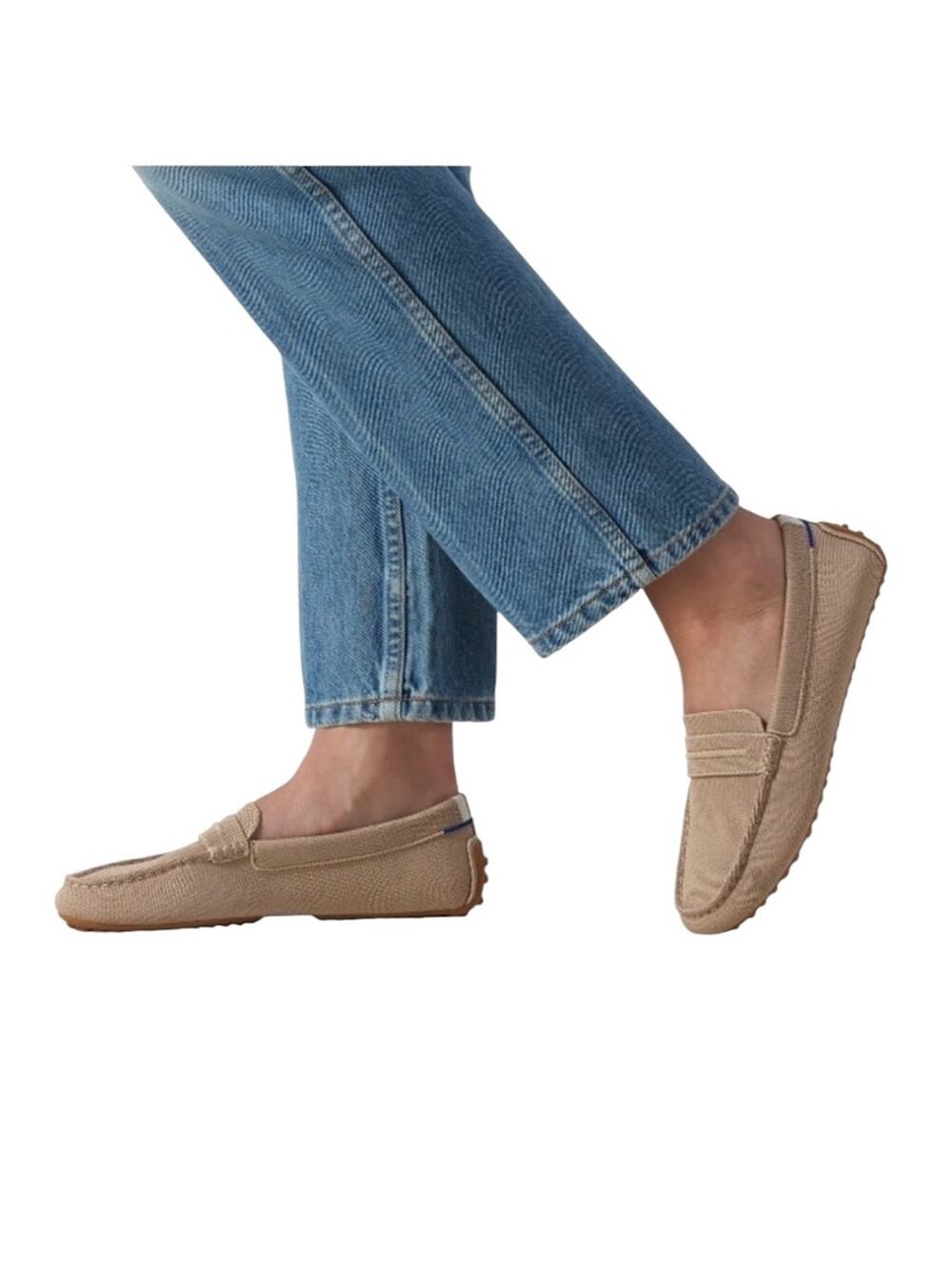 NEW Rothy's The Driver Loafer in Latte sz 11.5